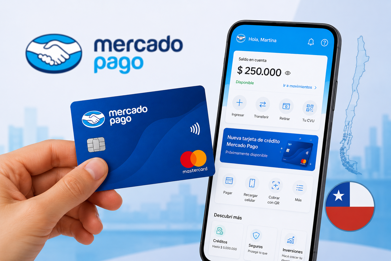 Tarjeta de crédito Mercado Pago en Chile: cómo funcionará y qué se sabe del lanzamiento